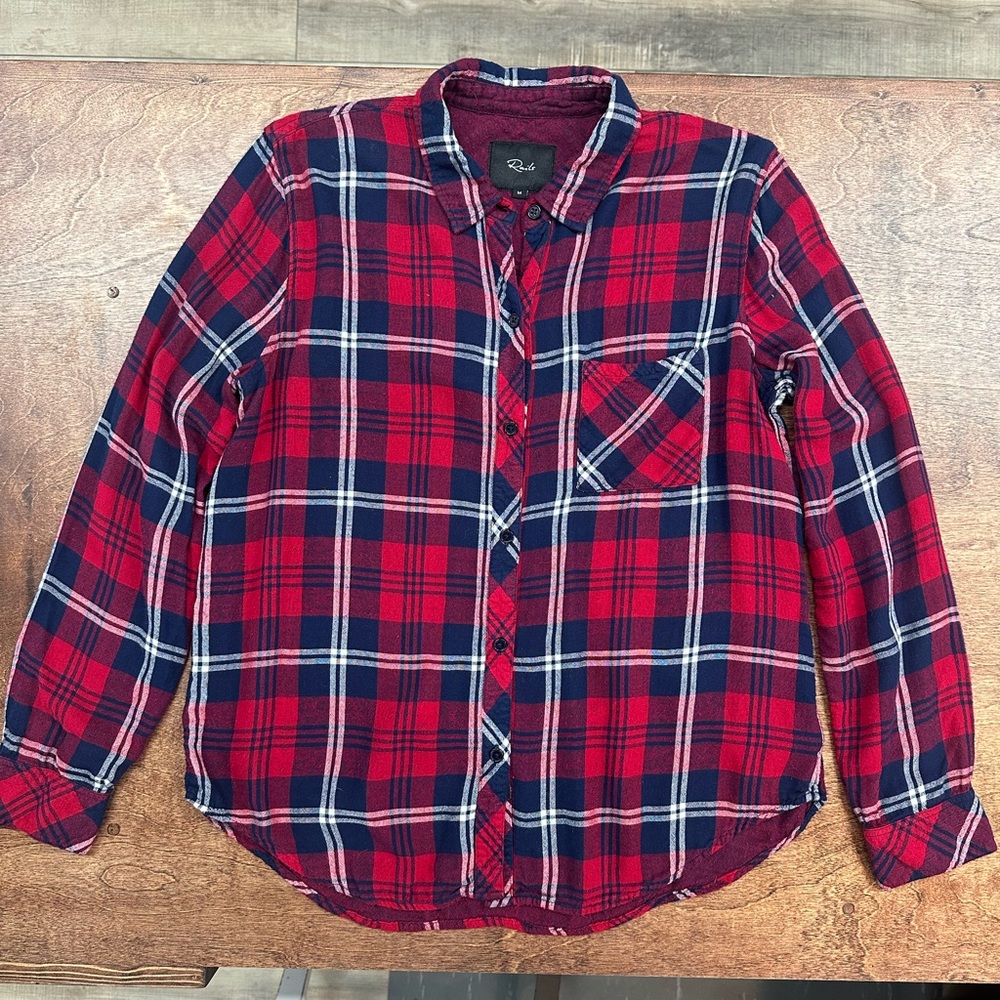 RAILS KENDRA TENCEL PLAID SHIRT